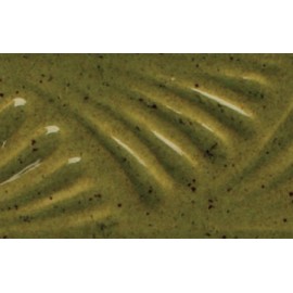 Deep Olive Speckle - 16oz Amaco Potters Choice Cone 5 Glaze